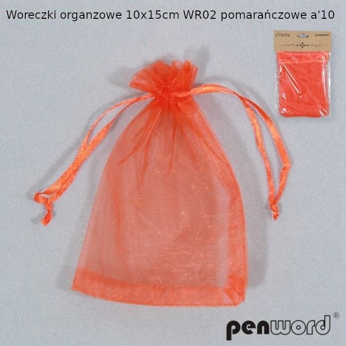 Woreczki organzowe 10x15cm (10) kolor WR02 Polsirhurt